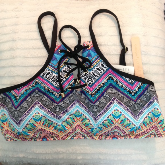 Gibson Latimer Other - NWT! Gibson Latimer Boho High Neck Bikini Top Gibson Latimer Other - NWT! Gibson Latimer Boho High Neck Bikini Top